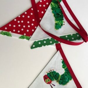 Spring - HUNGRY CATERPILLAR - PARTY banner, nets and bag
